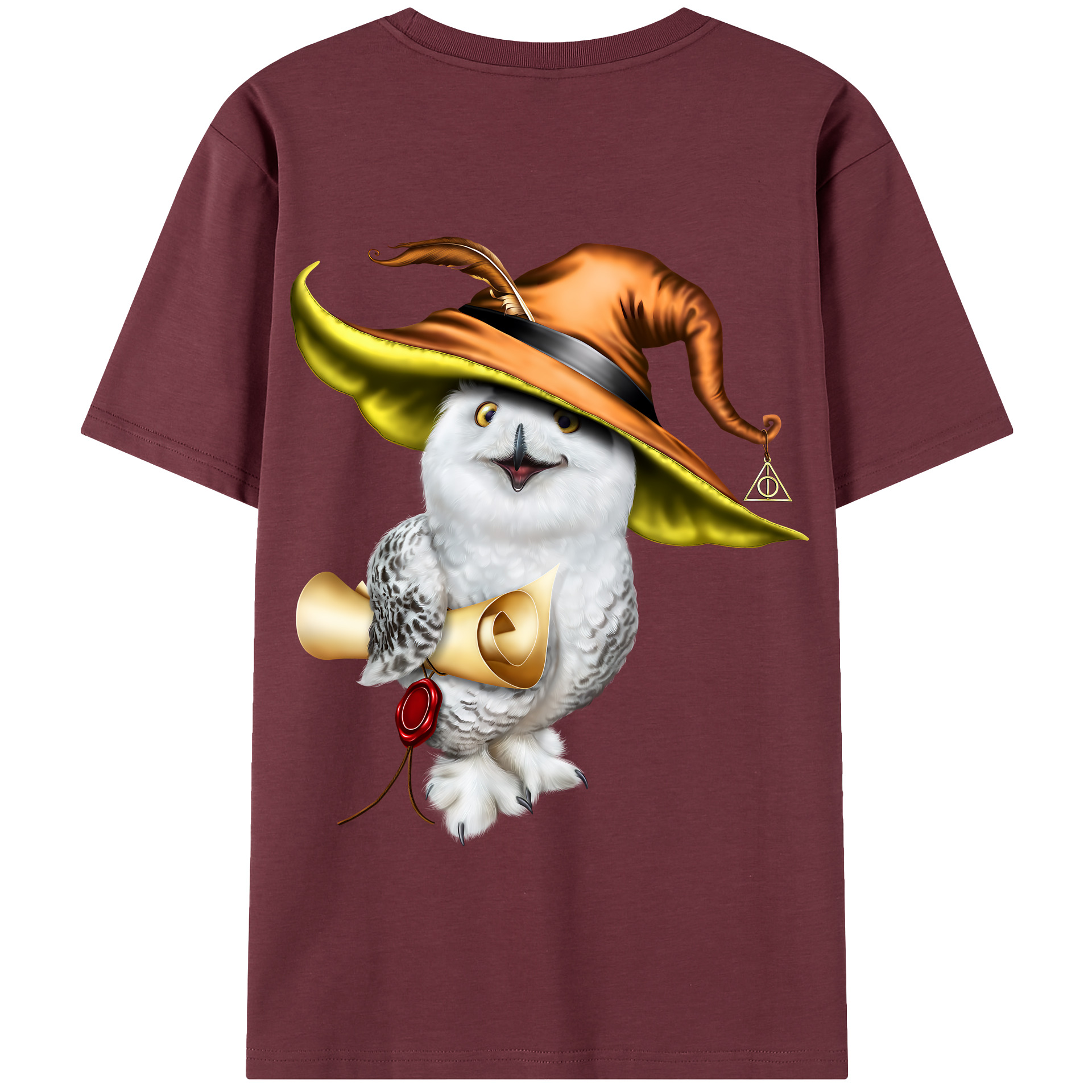 （画像用） Harry Potter ハリー・ポッターシリーズ 綿100％半袖Tシャツ（背面プリント）
